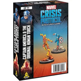 Marvel Crisis Protocol: Captain America & Original Human Torch